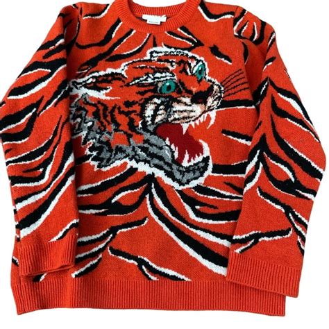 gucci sweater scandal|Gucci tiger sweater women.